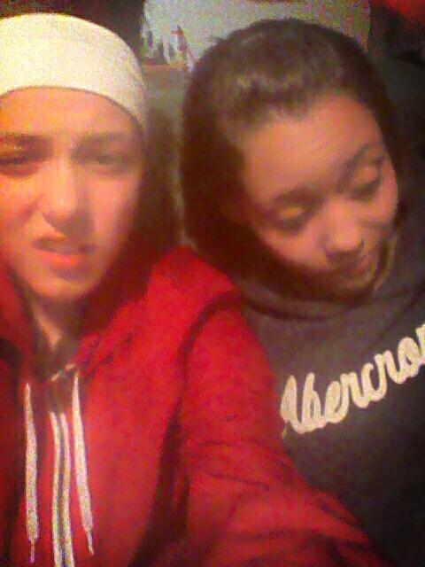 CherryBoo53's tweet photo. Me and Cici after kickin it for a whole weekend!!!! Bombest weekend ever so far! http://t.co/7c6EvXNs