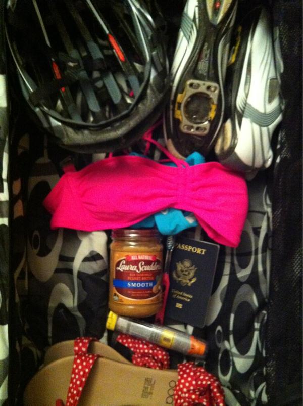 kseley's tweet photo. Hey @Roadmag  I'm packed for Australia and ready to test ride! Anything else? http://t.co/fF246NrL