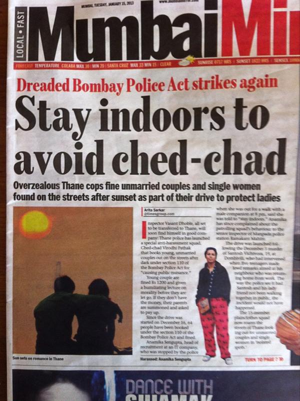 RichaMehta1990's tweet photo. Terrible"@Freddydaruwala: Is this what we have come to?? Can we simply not protect our women?? http://t.co/FHNe1aw5"
