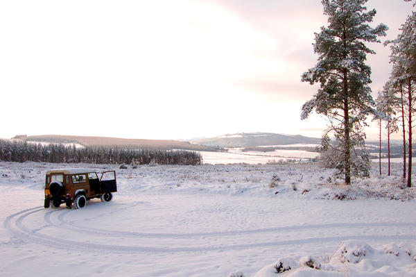 The perfect playground for a Land Rover.