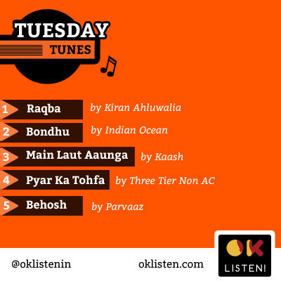 oklistenin's tweet image. In this week's Tuesday Tunes, we put together a collection of Hindi songs. Any of them on your playlist? #oklisten
