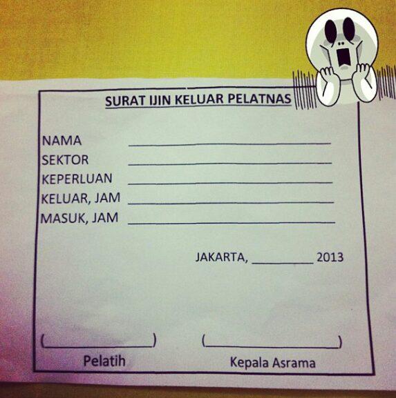 AHMAD/NATSIR Fans! on Twitter: "Ini nih contoh surat ijin 