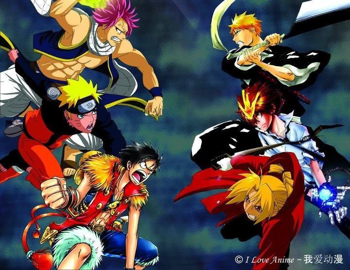 Ichigo vs Luffy vs Naruto