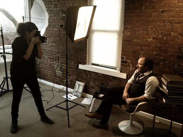 Behind the scenes....