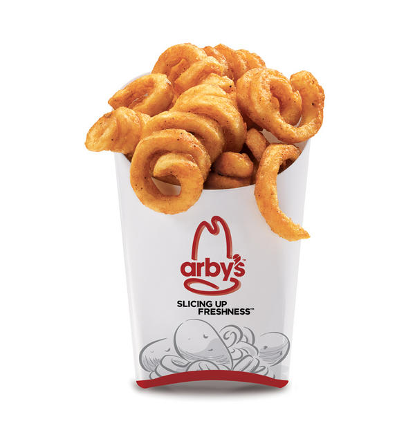 Arbys's tweet image. Doesn&apos;t share their curly fries. #RelationshipDealbreakers