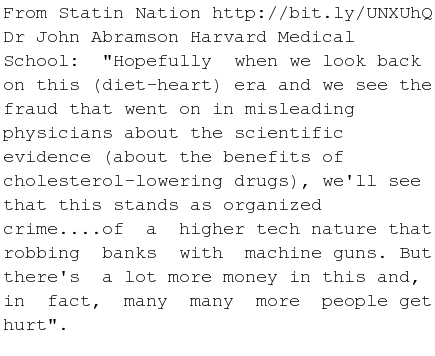 ProfTimNoakes's tweet photo. #StatinNation http://t.co/OHWjitdm