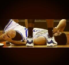 Aquí a todos se nos paró el corazón. Luego se nos rompio al saber que se habia lesionado y se perdia toda la temporada.