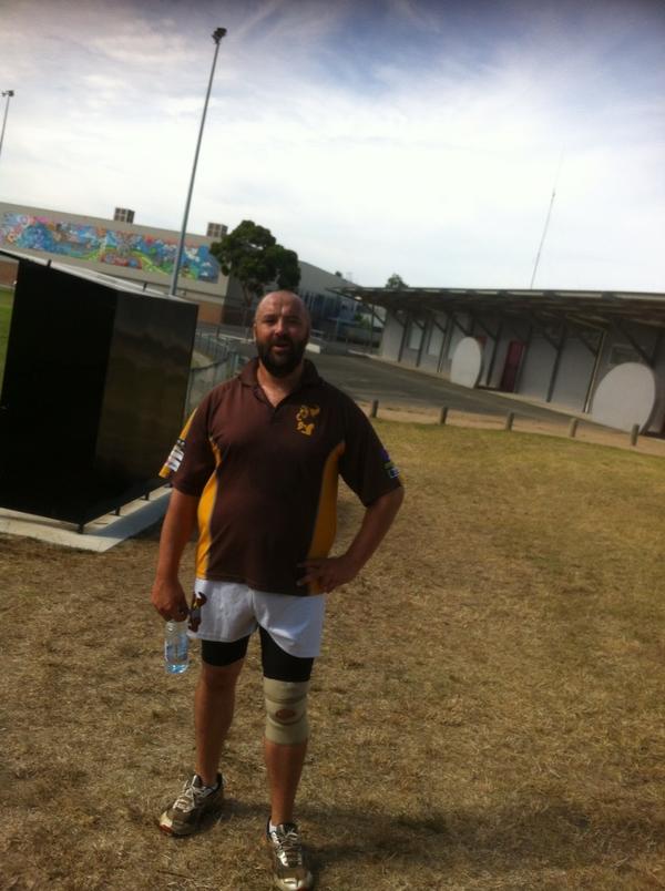 TFCjnrs's tweet photo. One of the greatest Bears-seen training this morning down at the #BearCave. #BigHolmesyBear #65 http://t.co/hIqfHPWZ