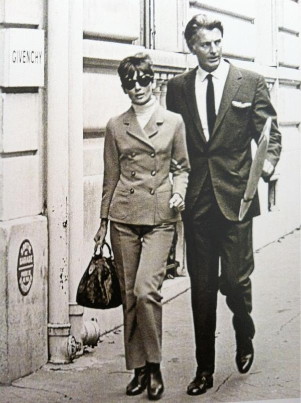 Audrey Hepburn y Hubert de Givenchy #fashionmemories #vintage