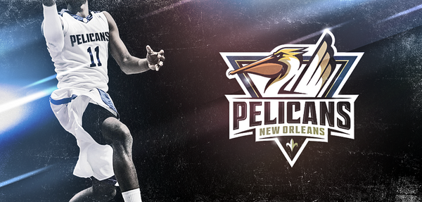 TinBacicDesign's tweet photo. I won a contest with this logo for New Orleans Pelicans so I'm hoping that they will choose it as their official logo. http://t.co/ciGuaTQG