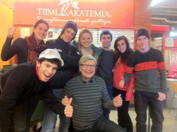 Manzaniquo's tweet photo. Project team with Johannes!! #TA20 http://t.co/y9BM3QvT