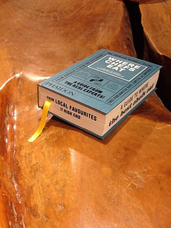 SergioHerman's tweet photo. It's here! Great new book on restaurants: Where Chefs Eat. With my favourite places, both local &amp; around the world. http://t.co/duGeZgQw