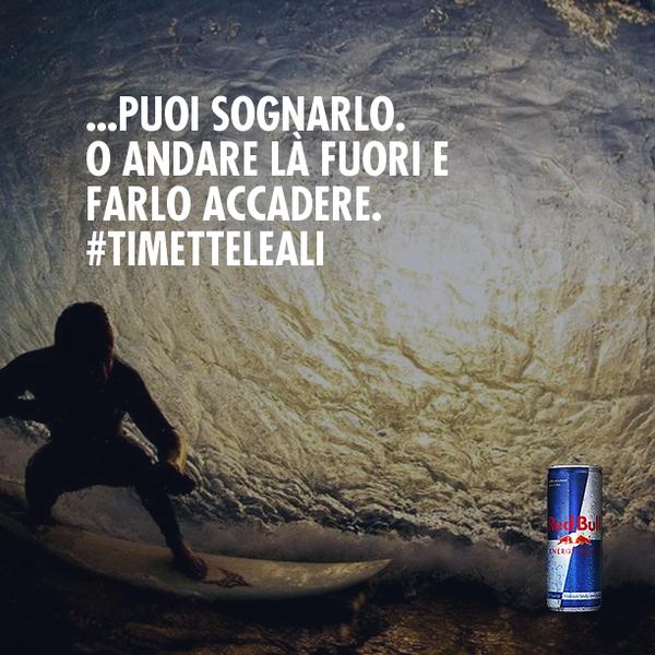 Se ci credi, allora tutto è possibile. #timetteleali --&gt; Crea la tua ispirazione su: redbull.it/timetteleali