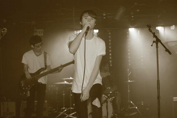 futurelightsUK's tweet photo. Here's a wicked picture of @Musical_Dork, @SabihCoot and matty from our EP launch from December! http://t.co/sk1orlYV