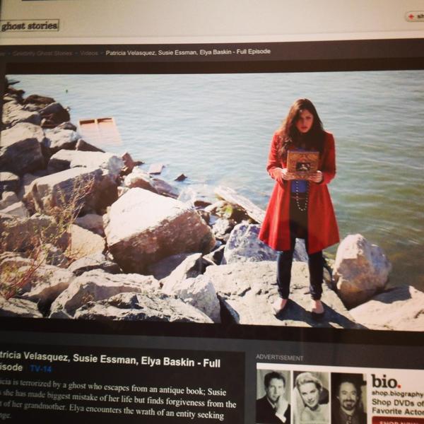 NikkiAlexis's tweet photo. Biography Channel: Celebrity Ghost Stories. Patricia Velasquez episode. #firsttvshow http://t.co/yPHkC5n4