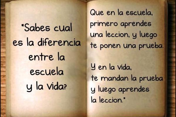 Y entonces uno aprende! Y entonces uno mejora! Así es la vida.....