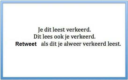 _eliyp_'s tweet photo. RT als je het verkeerd hebt gelezen! http://t.co/W6DpCv96