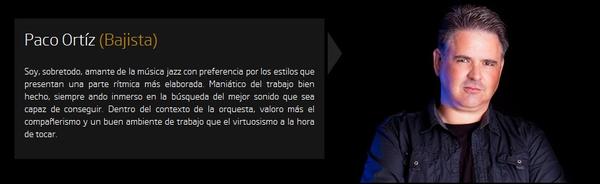 OrquestaBooster's tweet photo. Nuestro bajista PACO http://t.co/xWidxJCl