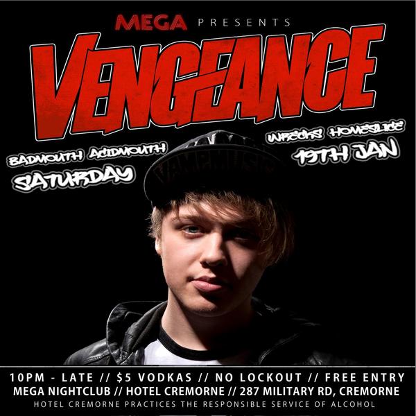 HotelCremorne's tweet photo. Saturday night at Mega at @HotelCremorne - catch @Vengeance_dj on the decks, Free entry, no lock out and $5 vodkas http://t.co/UkVufV6i