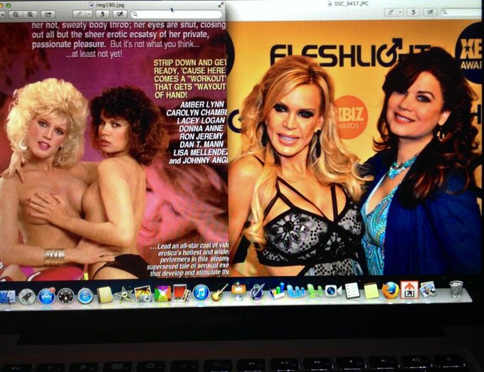 Here I am w Amber Lynn - back in the day &amp; now.  Blast from the past! http://t.co/Y1Ov8kA8<a href="/tag/sonsofanarchy"class="tags"><span>#sonsofanarchy</span></a>