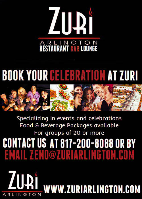 ZURIARLINGTON's tweet photo. Celebrate your birthday at @ZURIARLINGTON, contact us for details today! http://t.co/0W4pY6p5