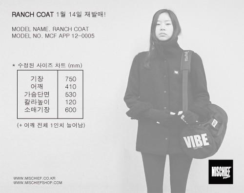 MISCHIEFHOUSE's tweet photo. RANCH COAT 1/14일 재발매! http://t.co/qIrnk0ME http://t.co/IL6a2P3Z