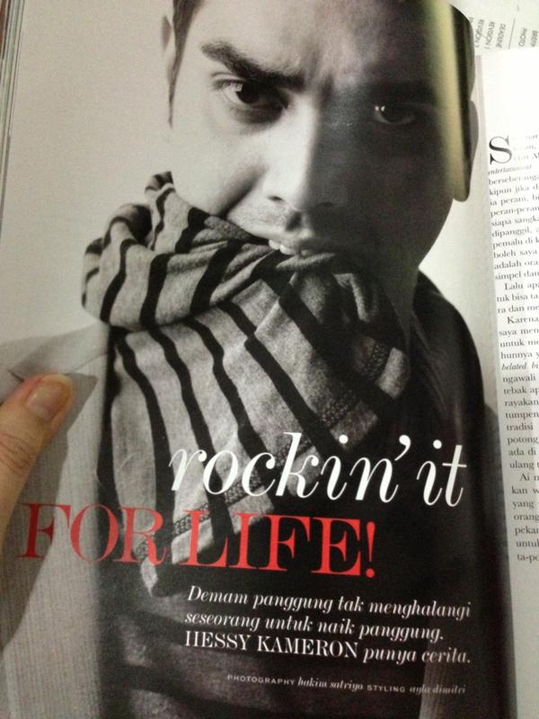 ibuhessy's tweet photo. Yeay! @AiAlbar in @elleindonesia Rockin' it, bro! ;) http://t.co/rn8Dm1vS