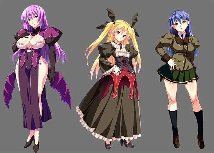 ε=\_○ノ イヤッホーゥ!『完全・雄(オス)・奴隷～吸血鬼姉妹と幼馴染の精玩具にされたボク～』の立ち絵をこっ...こここ公開いたしまふっふっふっ.....!|д゜)チラッ見てってくだふぁい・・・ 