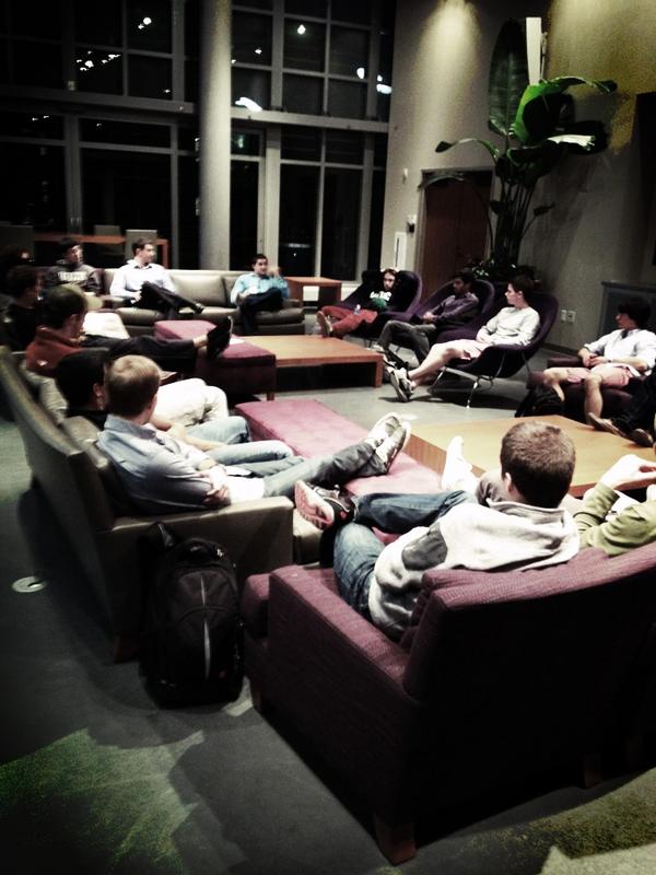 DukeHPC's tweet image. Happening now: "A Conversation on Hazing" town hall #HPW2013 #dukehpw
