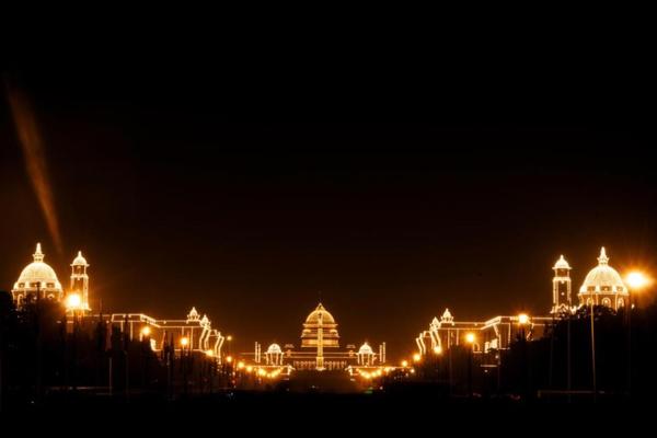 Rashtrapati Bhawan on republic day! #republicday #26Jan