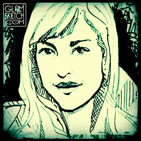 naomialessandra's tweet image. @akahaney hey gorgeous, your #glamsketch #miniglam #postitportrait is complete!