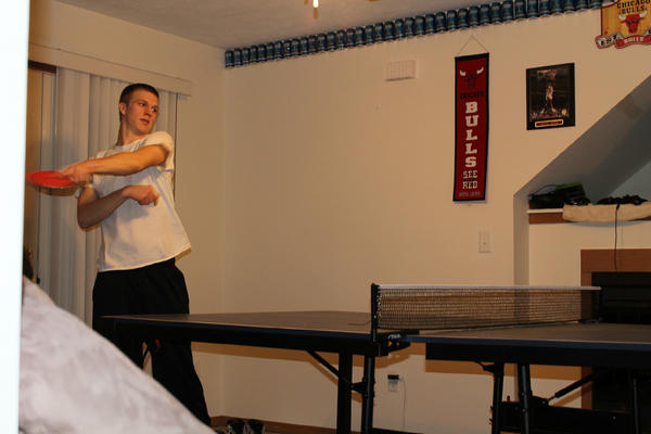 Ping Pong...or as the Chinese say...PING PONG #reallivingconditions #suckstosuck