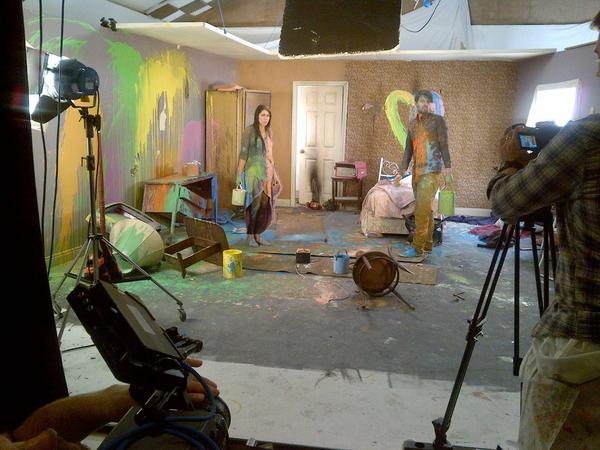 The most fun we've had with our clothes on at yesterday's <a href="/Loadstar/">Loadstar</a> music vid shoot. #dirtyfun #drumnbass #ramrecords