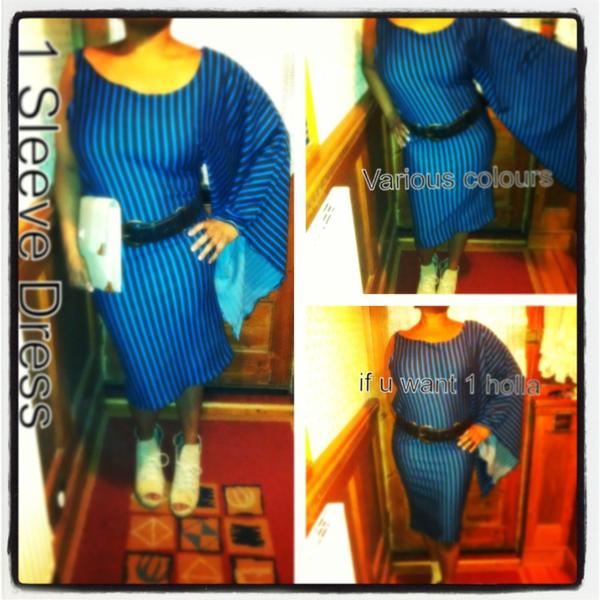Designer_Chyna's tweet image. 1 sleeve dress designed by myself
