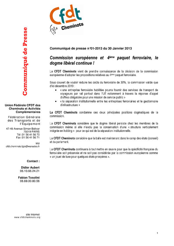TosoliniFabian's tweet photo. 4ème paquet ferroviaire, le dogme libéral continue ! #CFDT  cc @cfdtcheminots http://t.co/BeTUo2oN