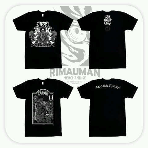 Preview kecil kaos seri VIVA RIMAU! RIMAU! &amp; SANGKAKALA APOKALIPS #RimaumanMerchandise Minggu Depan [artwork @GOORMRCH]