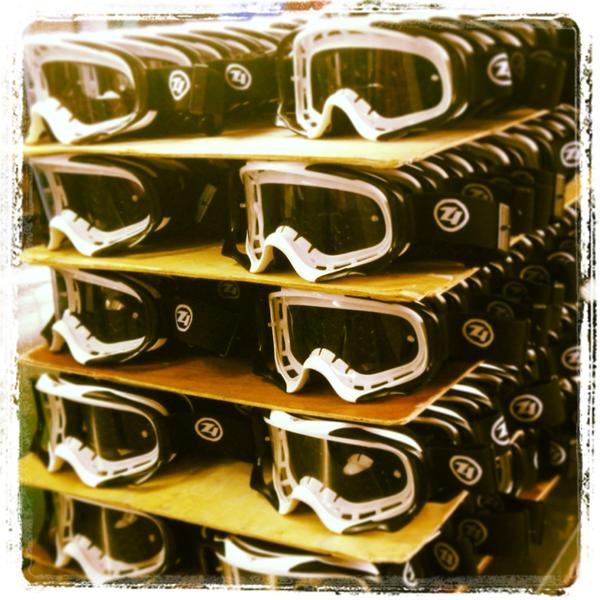 Thirty4Racing's tweet image. #Thirty4Racing will be born on Monday! First ever shipment of goggles arriving! #grassrootsprices #factoryquality