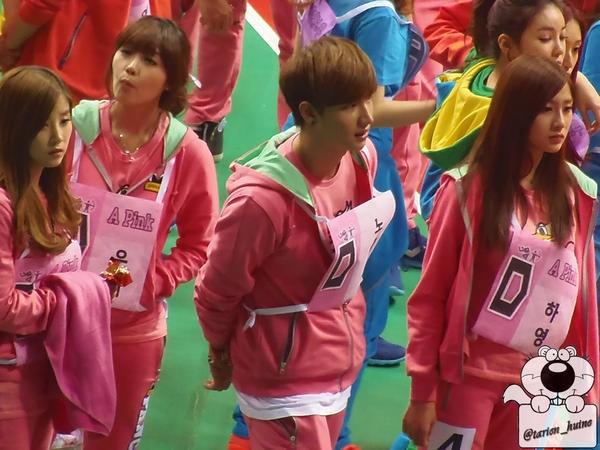 [PIC] 130128 Roh Ji Hoon @ MBC Idol Star Athletics (cr: tarien_huine) (4)