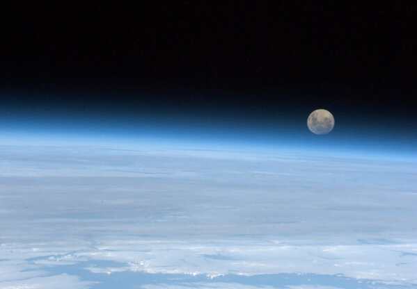Tonight's finale: Full Moon rising. So near, and yet...
