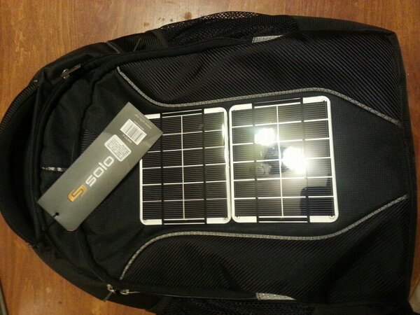 Photos from our new Solar Sentinel 2.0, with improved Solo backpack
