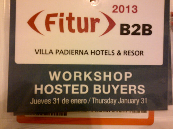Segundo dia de <a href="/HVillaPadierna/">Villa Padierna H&R</a>  en #Fitur2013 #HostedBuyers para #CostaDelSol <a href="/Andreas784/">Andreas Hagemann</a> <a href="/josemisepul/">Josemi Sepúlveda</a> <a href="/jmmaring79/">Jose Maria Marin</a>
