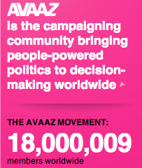 Avaaz's tweet image. Woh! We're now 18 million members strong &amp;amp; skyrocketing -- almost doubling in the last few months! avaaz.org/en/community.p…