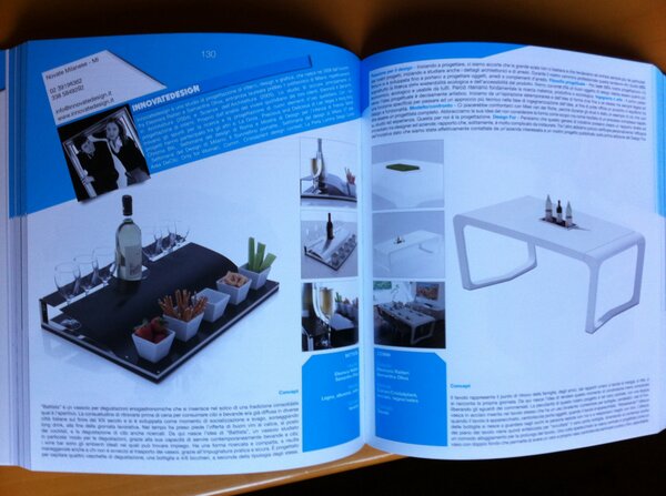 in_novatedesign's tweet image. Due nostri progetti su #DesignFor 2^edizione: comm. e Battista