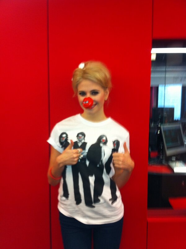 BBCLondonNews's tweet photo. BBC London excited to have had @pixiesongs to launch this year's @rednoseday. Watch out for our #bbcifyoudare challenge http://t.co/gcTVwE8p
