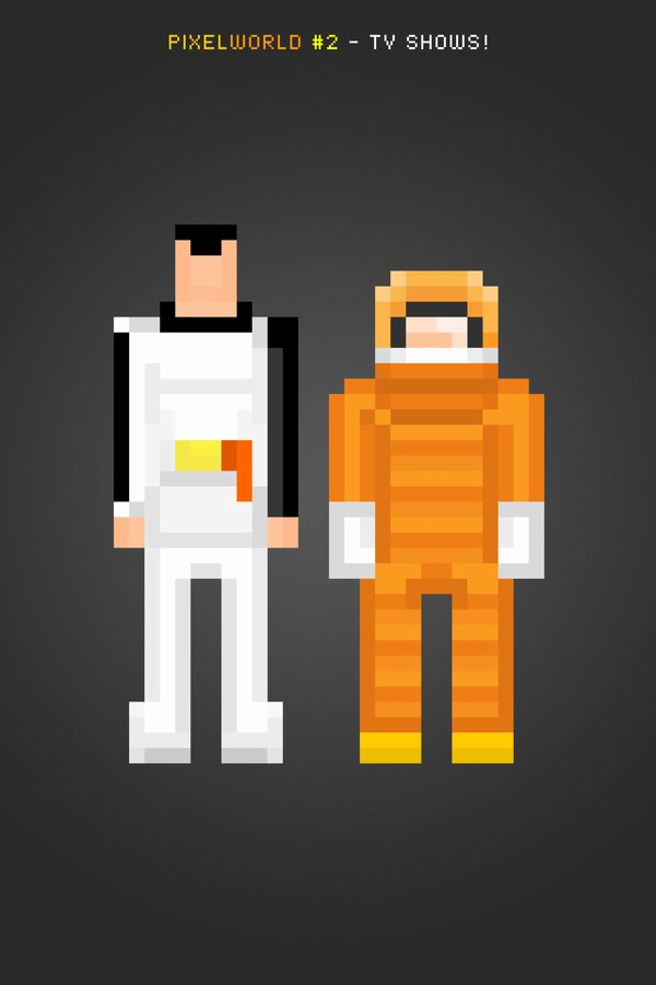 lajefa's tweet image. HELP! Anyone knows this TV show from @PixelWorldApp ?? pixelworld.appnormals.com #PixelWorld2 #pixelart