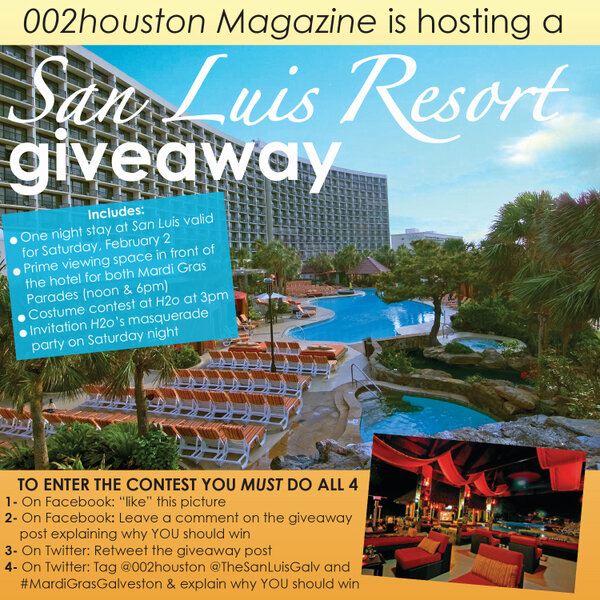 Local_Houston's tweet image. The 002houston &amp;amp; @TheSanLuisGalv Giveaway ends in 3 hours! To enter to win a free night at the San Luis Resort --&amp;gt;
