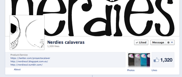 proyectocalaver's tweet photo. 1300 seguidores en facebook!!! Consigamoslo en Twitter!! @jjvillenag #nerdies #nerdies http://t.co/FQtsT7cc