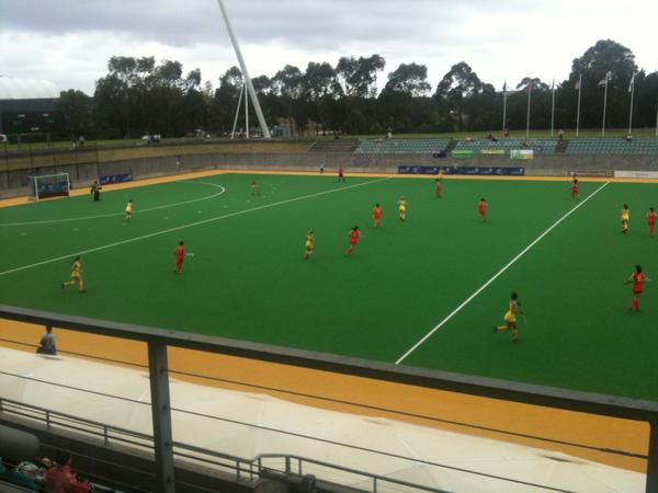 AYOF Gold Medal match vs China!! GO JILLAROOS!! #jillaroos #ayof2013 #nervous #family