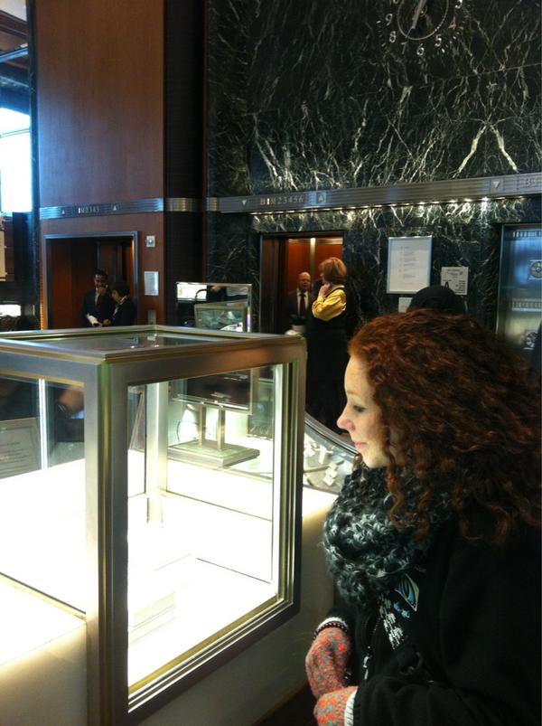 DavidWCampbell's tweet photo. Every girl has her dreams! Just glad I'm her dad and not her future husband.  Tiffany &amp; Co. NYC http://t.co/dOiZAz5I
