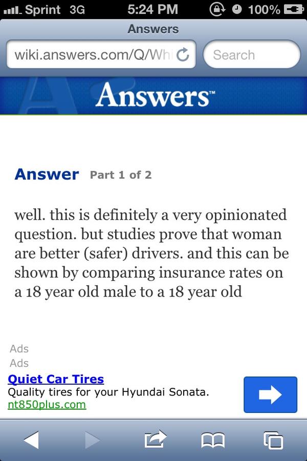 Sooooo fuck all you boys who say girls suck at driving. #readitandweep